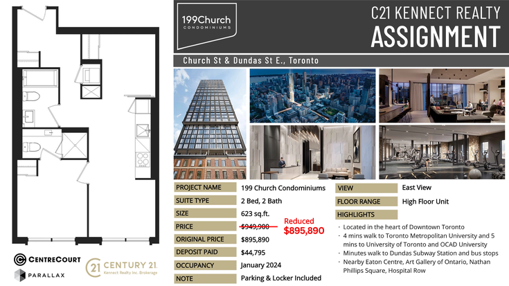 199 Church Condo   --   199 Church St., Toronto - Toronto C08/Church-Yonge Corridor #1