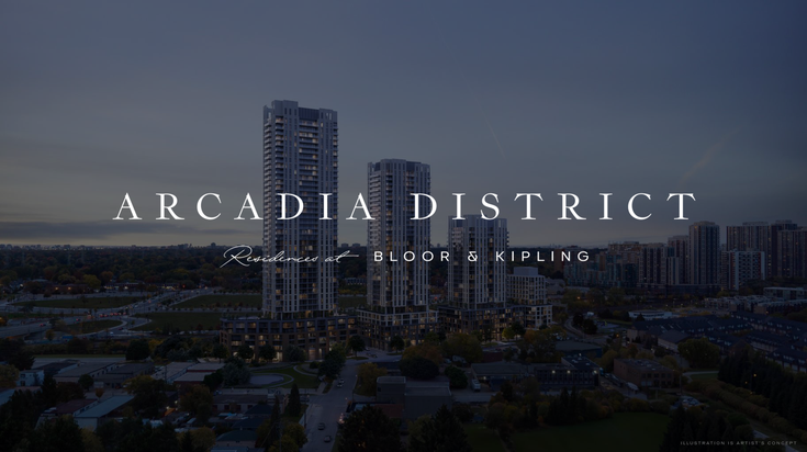 Arcadia District Residences   --   56 Fieldway Rd., Etobicoke - Toronto W08/Islington-City Centre West #1