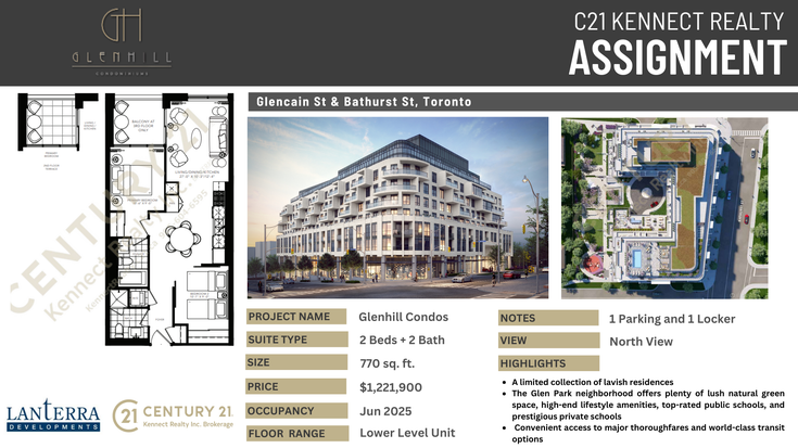 Glenhill Condos   --   2788 Bathurst St - Toronto C04/Englemount-Lawrence #1