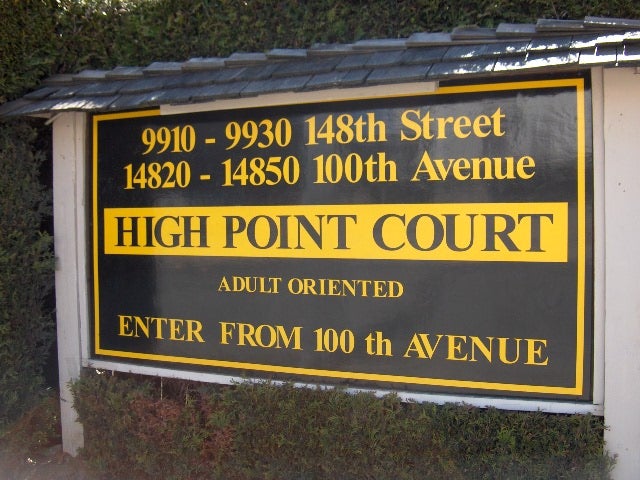 High Point Court   --   9910 - 9930 148 St - North Surrey/Guildford