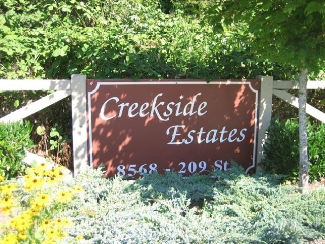 Creekside Estates   --   8568 209 St - Langley/Walnut Grove