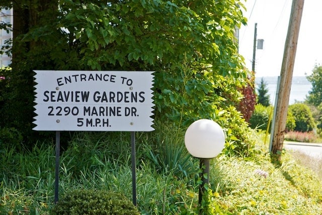 Seaview Garden Estates   --   2290 MARINE DR - West Vancouver/Dundarave #2