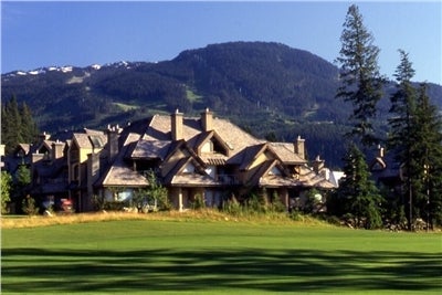 Whistler Blackcomb on The Golf Course: Gleneagles