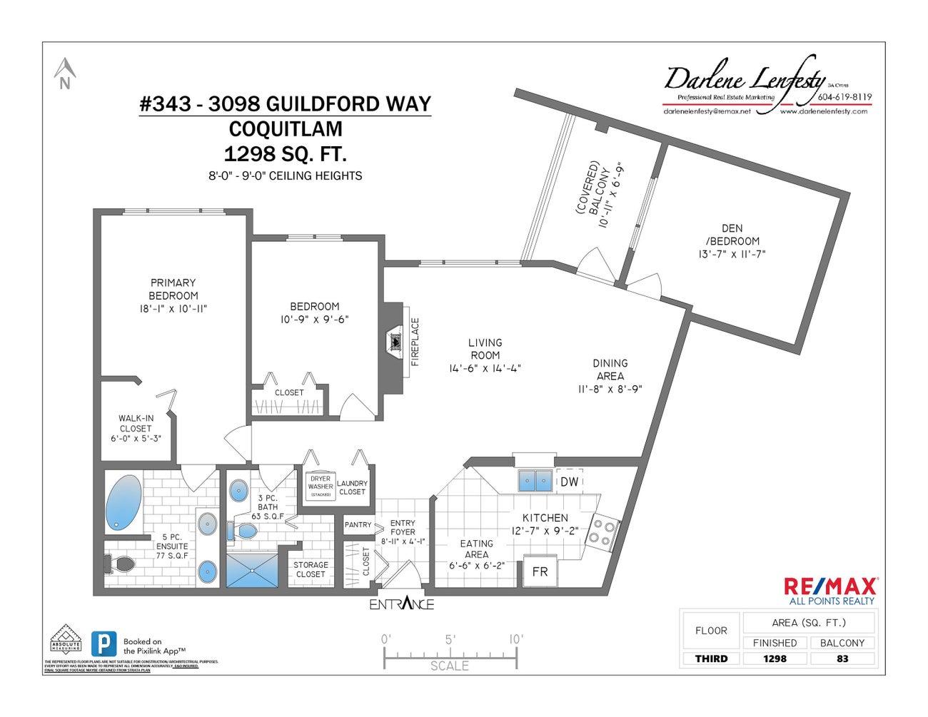 343 3098 GUILDFORD WAY - North Coquitlam Apartment/Condo for sale, 2 Bedrooms (R2800308) #26
