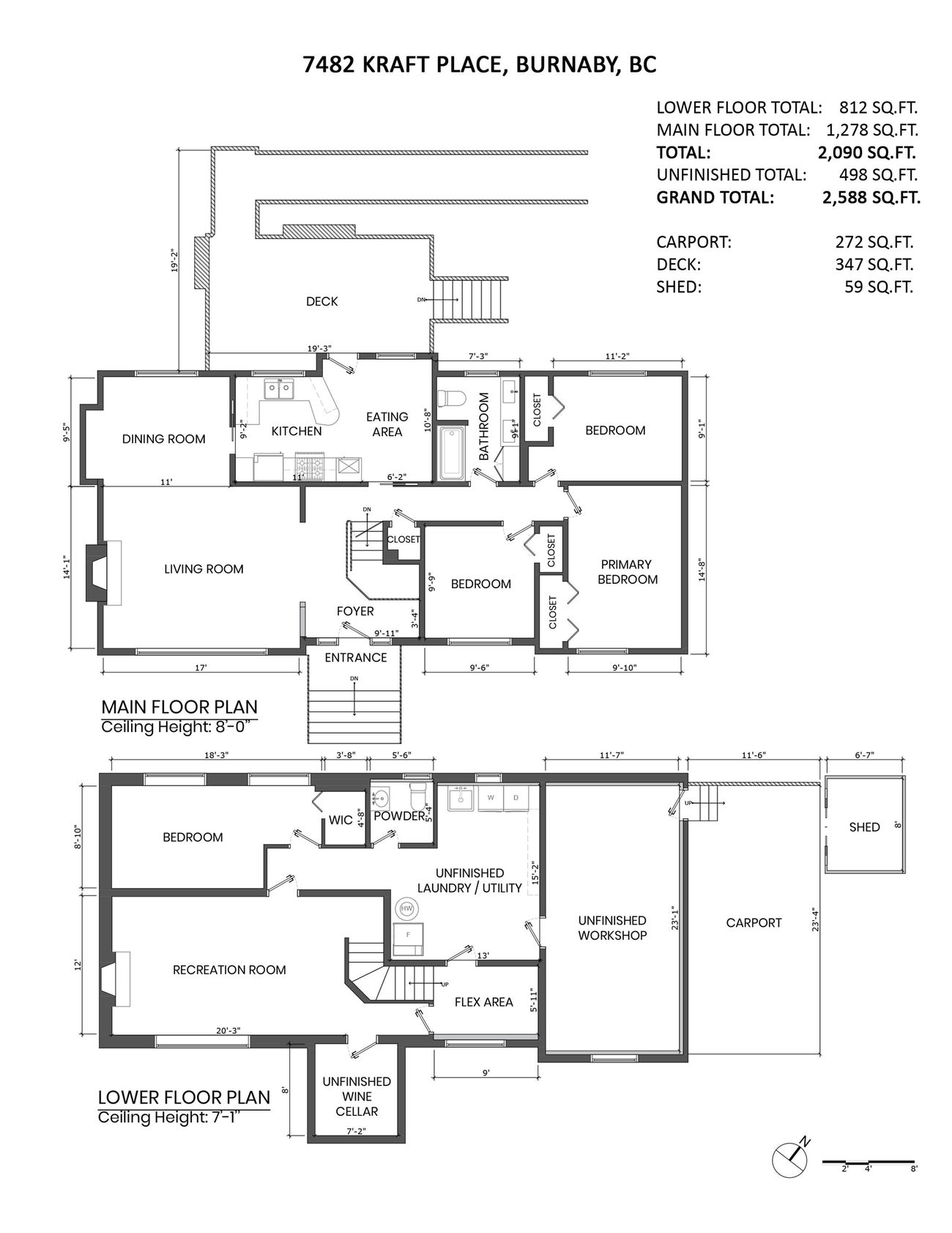 7482 KRAFT PLACE - Government Road House/Single Family for sale, 4 Bedrooms (R2884802) #12