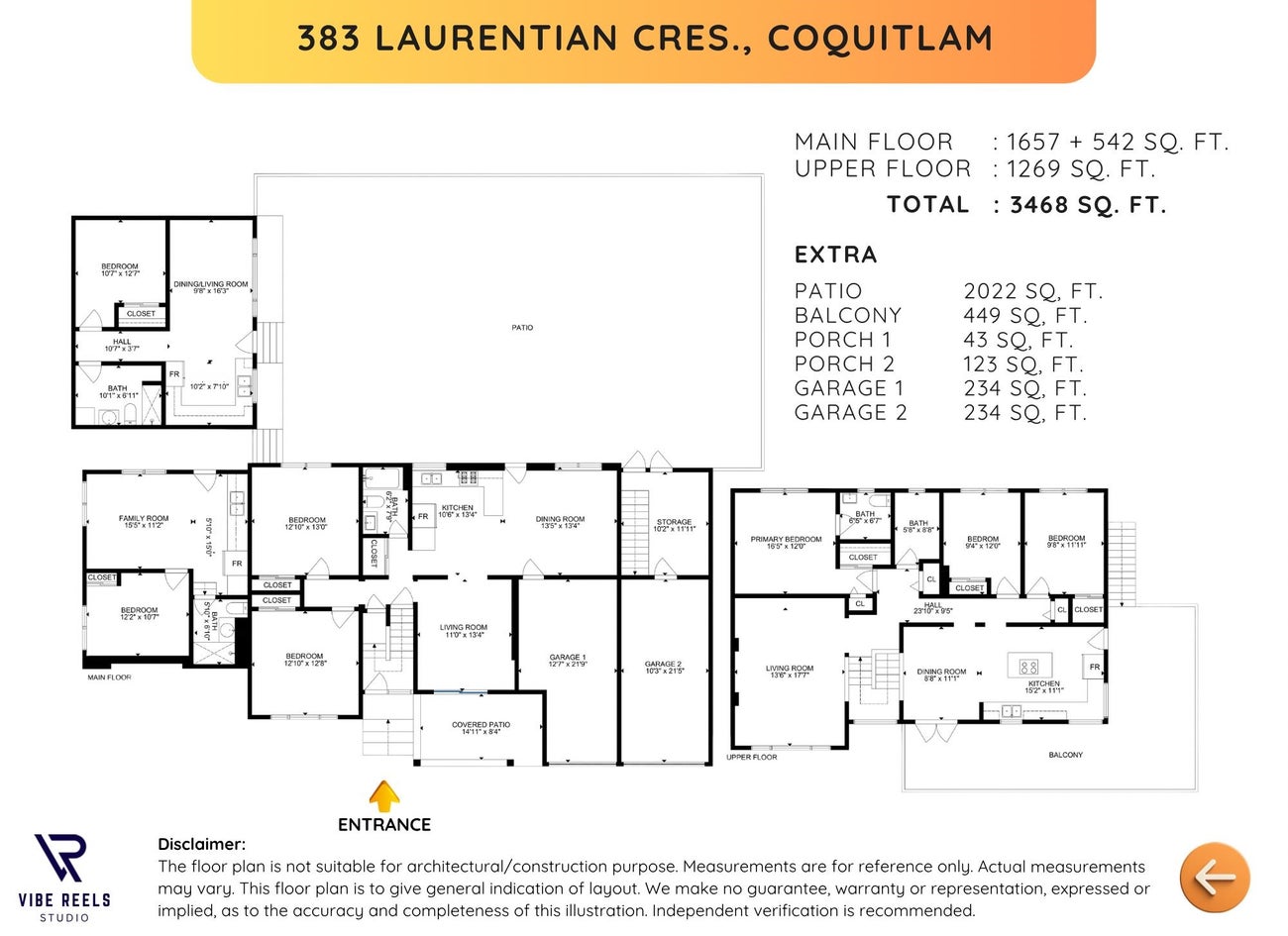 383 LAURENTIAN CRESCENT - Central Coquitlam House/Single Family for sale, 7 Bedrooms (R2896714) #23