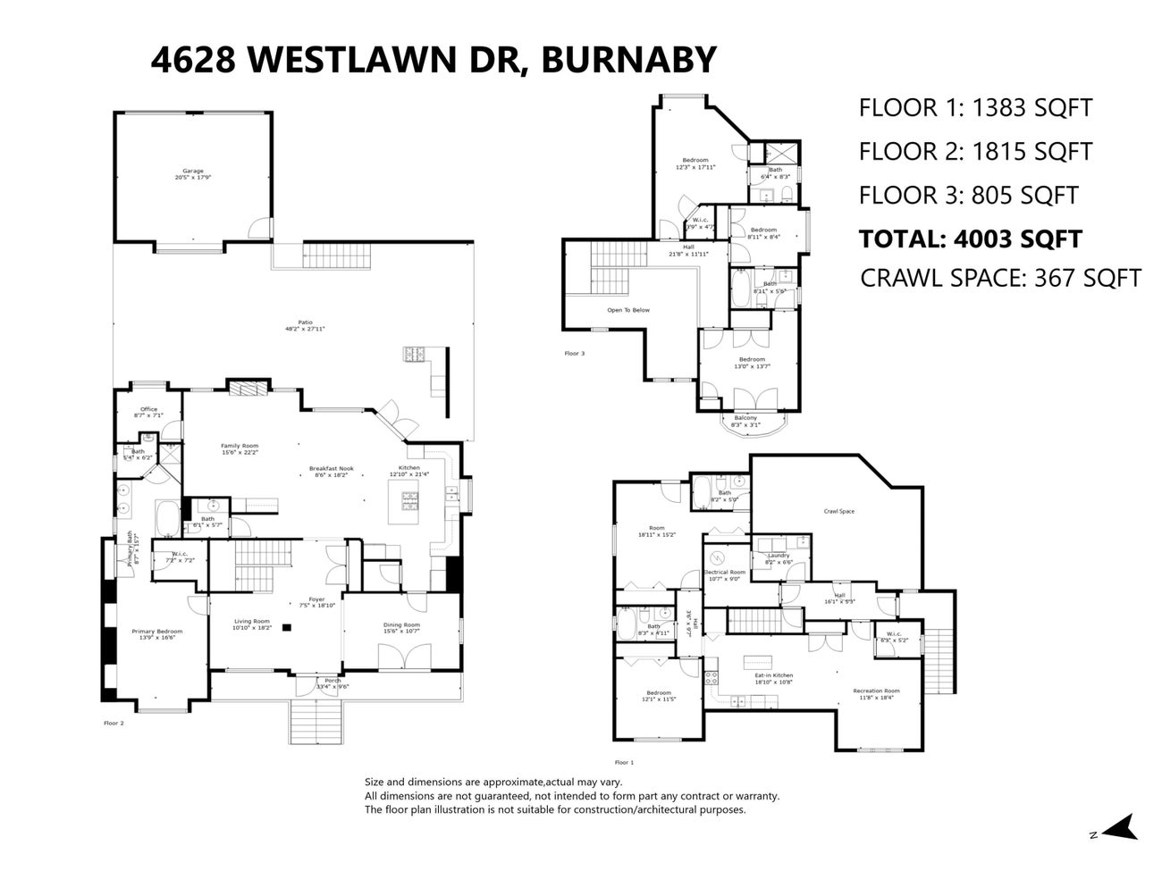 4628 Westlawn Drive - Brentwood Park Single Family Residence for Sale, 6 Bedrooms (R2949531) #24