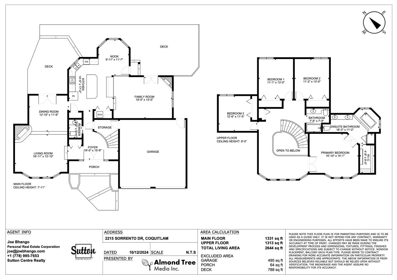 2215 SORRENTO DRIVE - Coquitlam East House/Single Family for sale, 4 Bedrooms (R2950147) #30