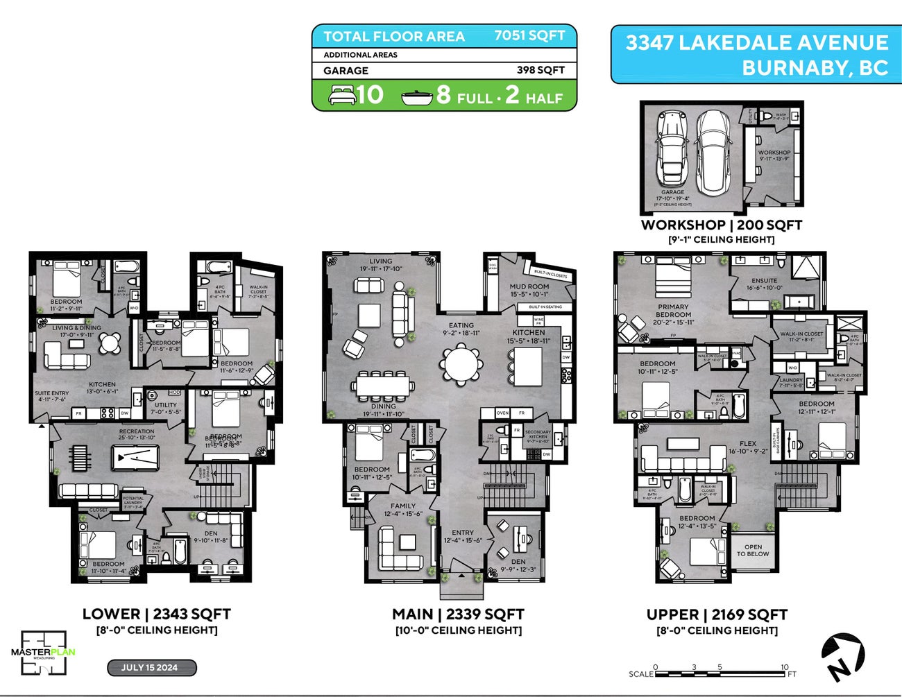 3347 LAKEDALE AVENUE - Government Road House/Single Family for Sale, 9 Bedrooms (R2955065) #40