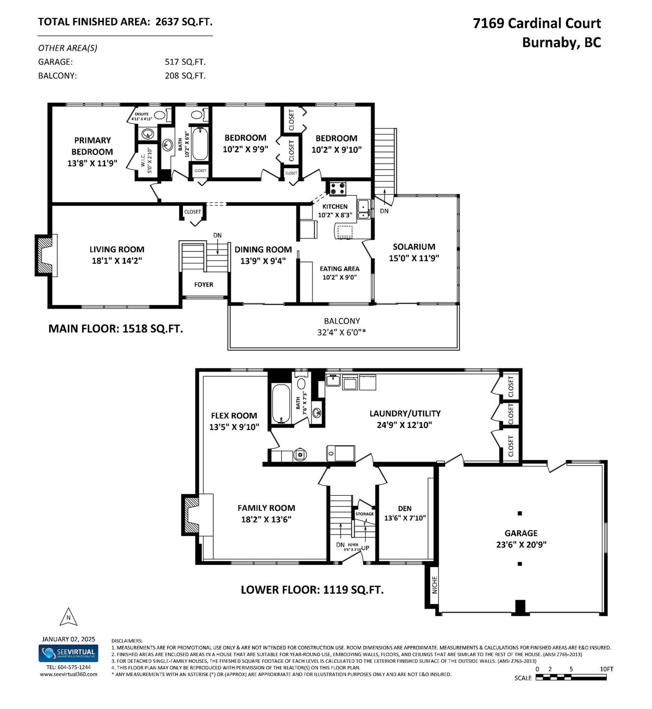 7169 CARDINAL COURT - Government Road House/Single Family for Sale, 3 Bedrooms (R2956473) #31