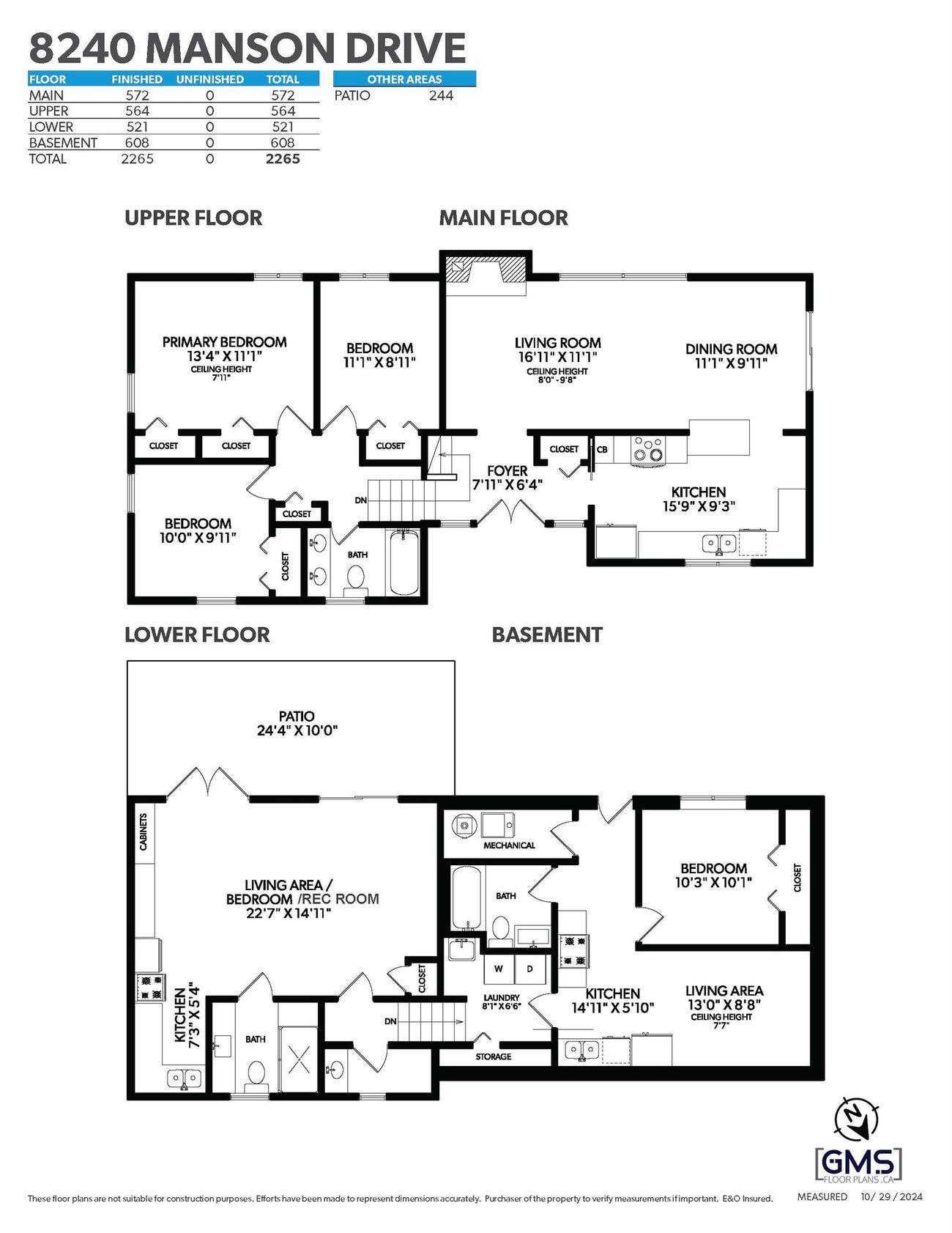 8240 MANSON DRIVE - Government Road House/Single Family for Sale, 5 Bedrooms (R2962241) #27