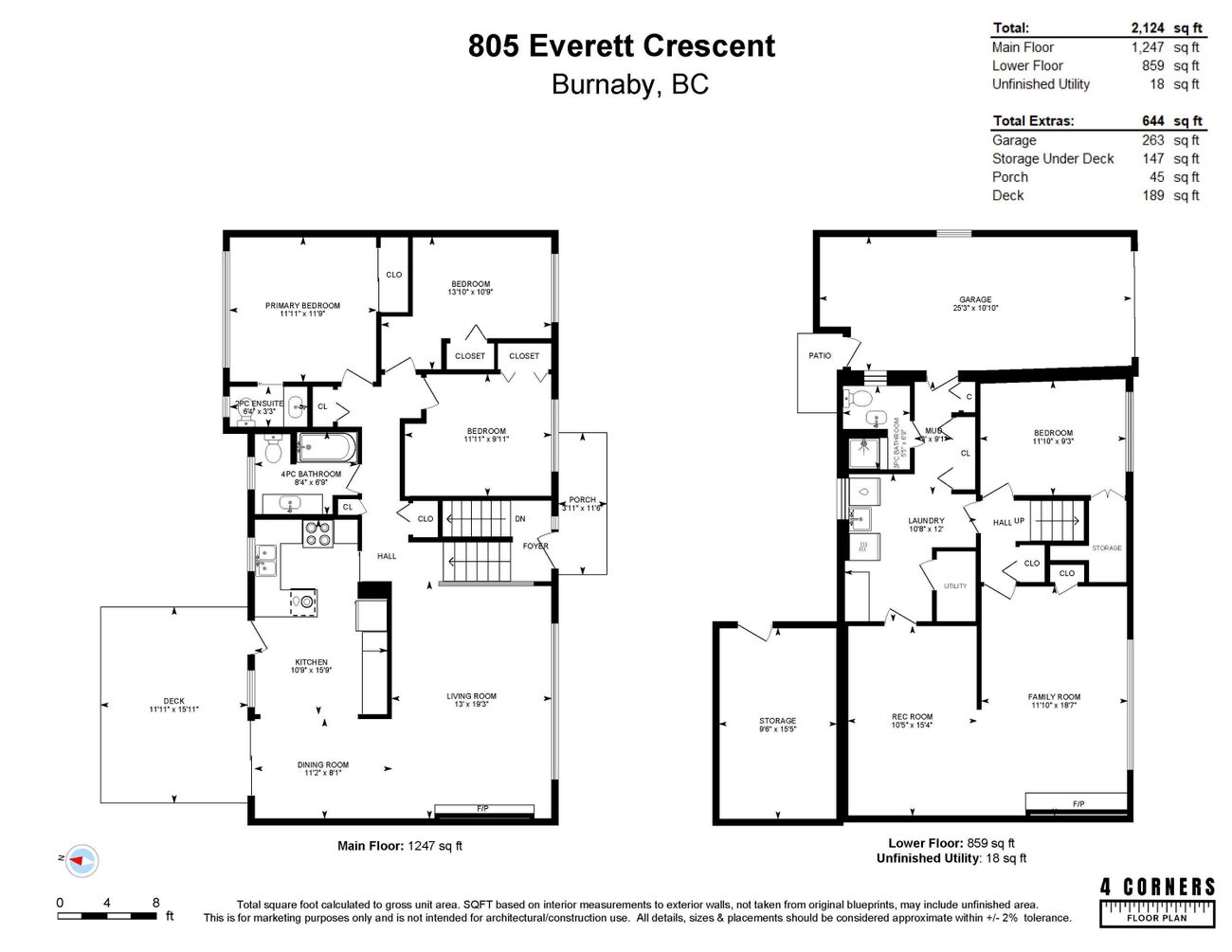 805 EVERETT CRESCENT - Sperling-Duthie House/Single Family for Sale, 4 Bedrooms (R2962844) #39