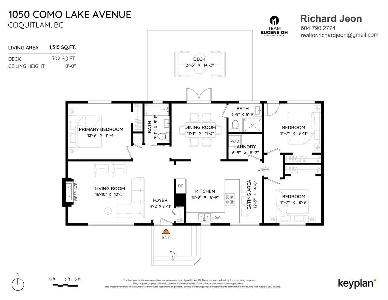 1050 Como Lake Avenue - Central Coquitlam Single Family Residence for Sale, 3 Bedrooms (R2975807) #21