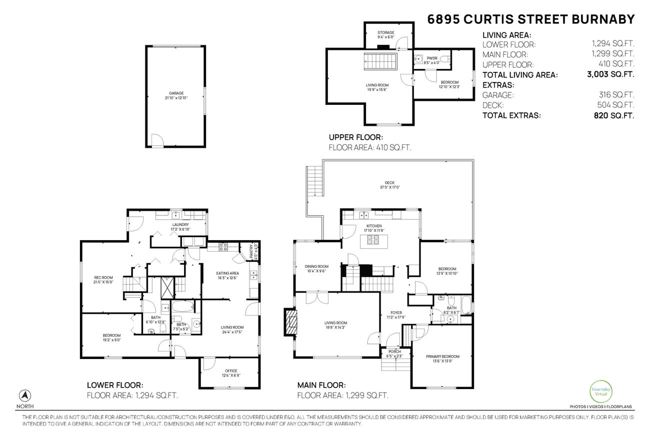 6895 Curtis Street - Sperling-Duthie Single Family Residence for Sale, 5 Bedrooms (R2990482) #34