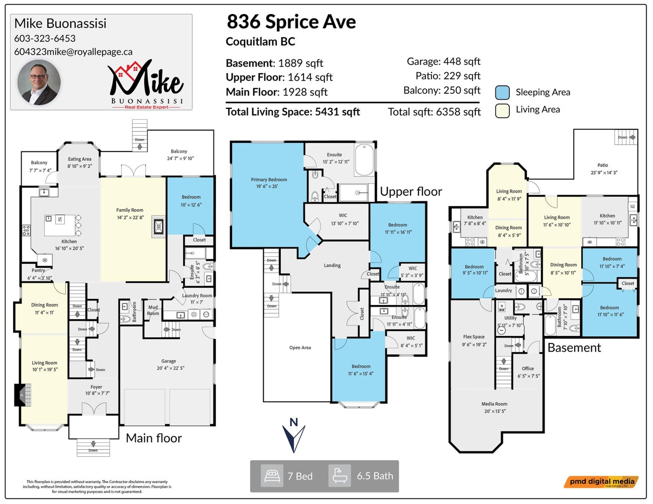 836 Sprice Avenue - Coquitlam West Single Family Residence for Sale, 7 Bedrooms (R2995059) #40