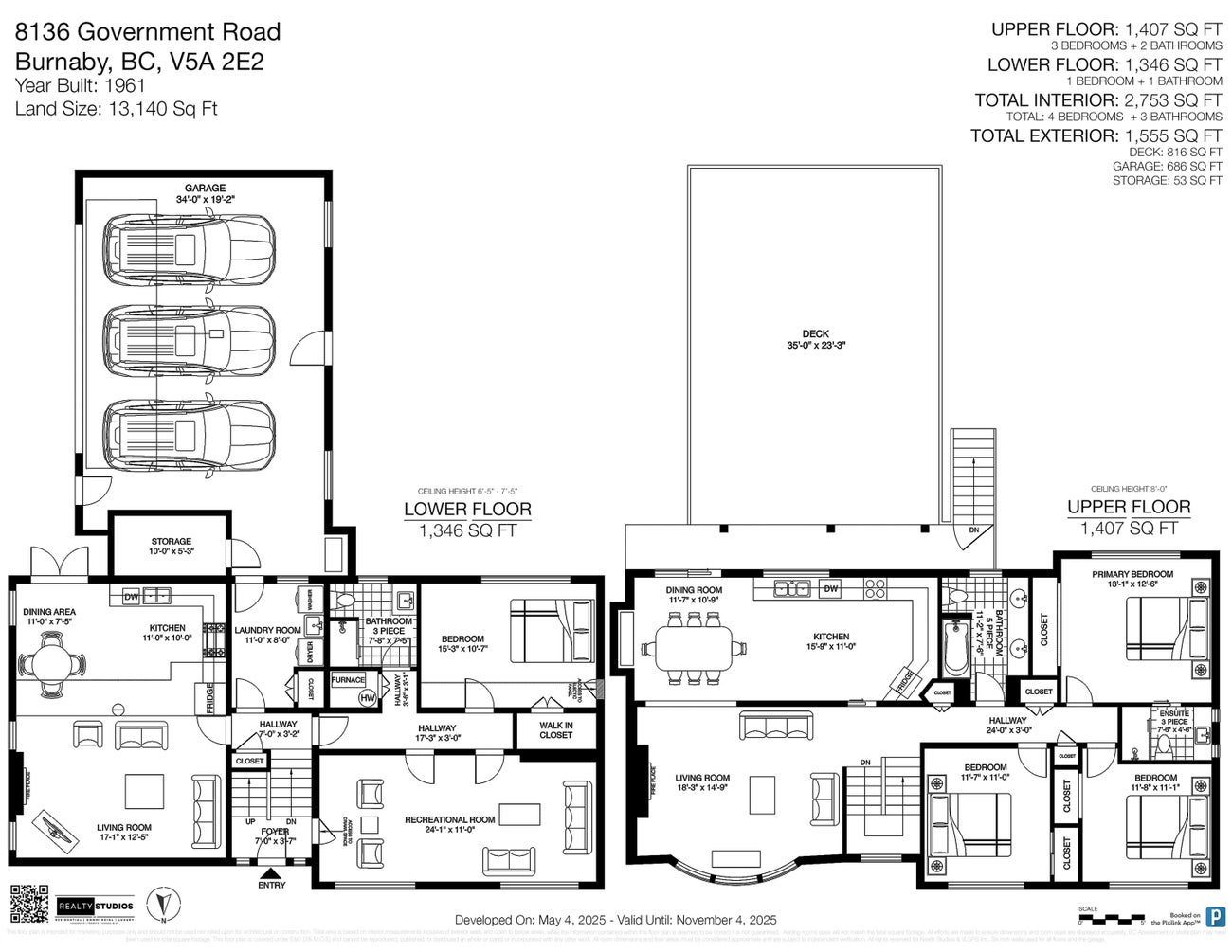 8136 Government Road - Government Road Single Family Residence for Sale, 5 Bedrooms (R2998092) #34