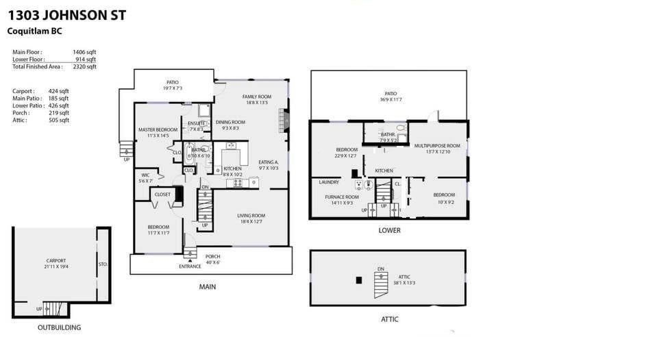 1303 Johnson Street - Canyon Springs Single Family Residence for Sale, 5 Bedrooms (R2999432) #30