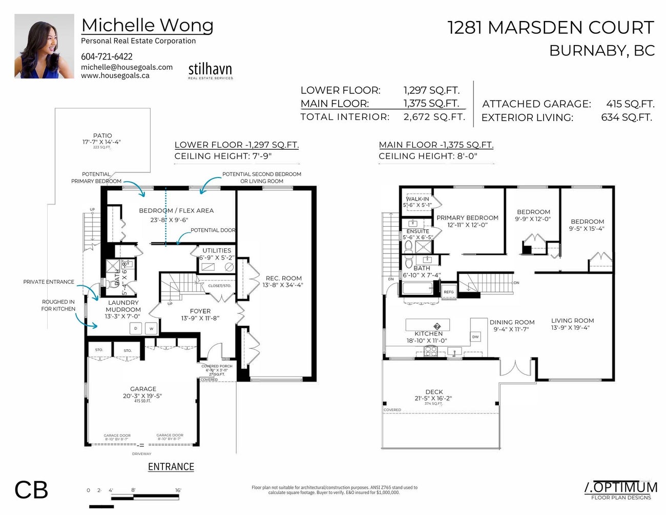 1281 Marsden Court - Simon Fraser Univer. Single Family Residence for Sale, 4 Bedrooms (R3003495) #39
