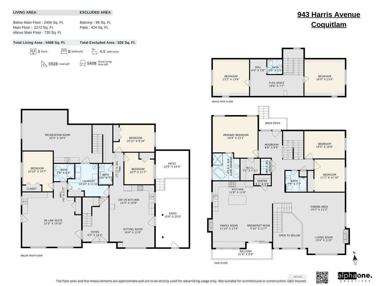 943 Harris Avenue - Maillardville Single Family Residence for Sale, 8 Bedrooms (R3004394) #3