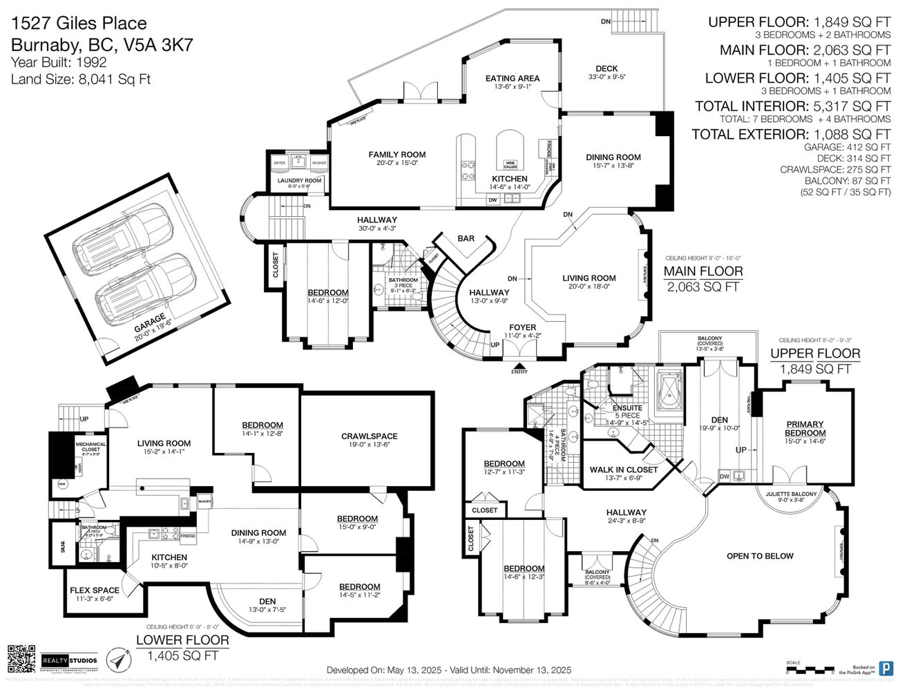 1527 Giles Place - Sperling-Duthie Single Family Residence for Sale, 7 Bedrooms (R3004998) #38