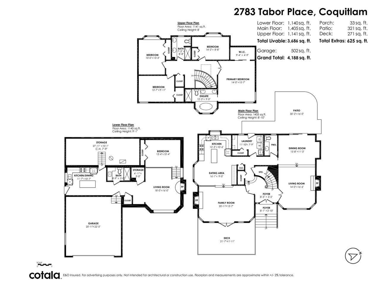 2783 Tabor Place - Coquitlam East Single Family Residence for Sale, 5 Bedrooms (R3006330)# - 40