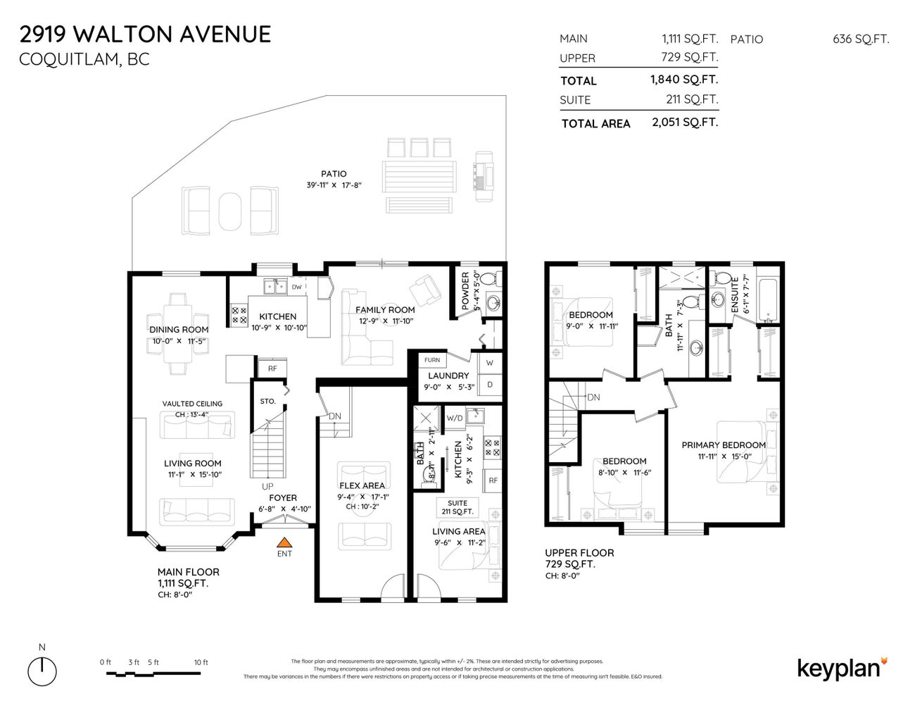 2919 Walton Avenue - Canyon Springs Single Family Residence for Sale, 5 Bedrooms (R3007616) #4