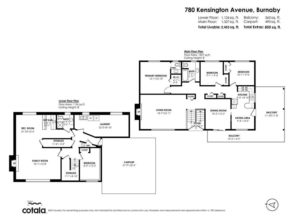 780 Kensington Avenue - Sperling-Duthie Single Family Residence for Sale, 4 Bedrooms (R3011458) #1