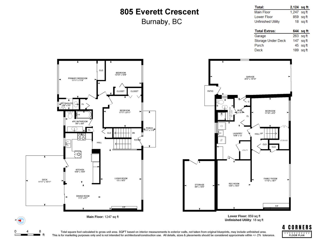 805 Everett Crescent - Sperling-Duthie Single Family Residence for Sale, 4 Bedrooms (R3014346) #35