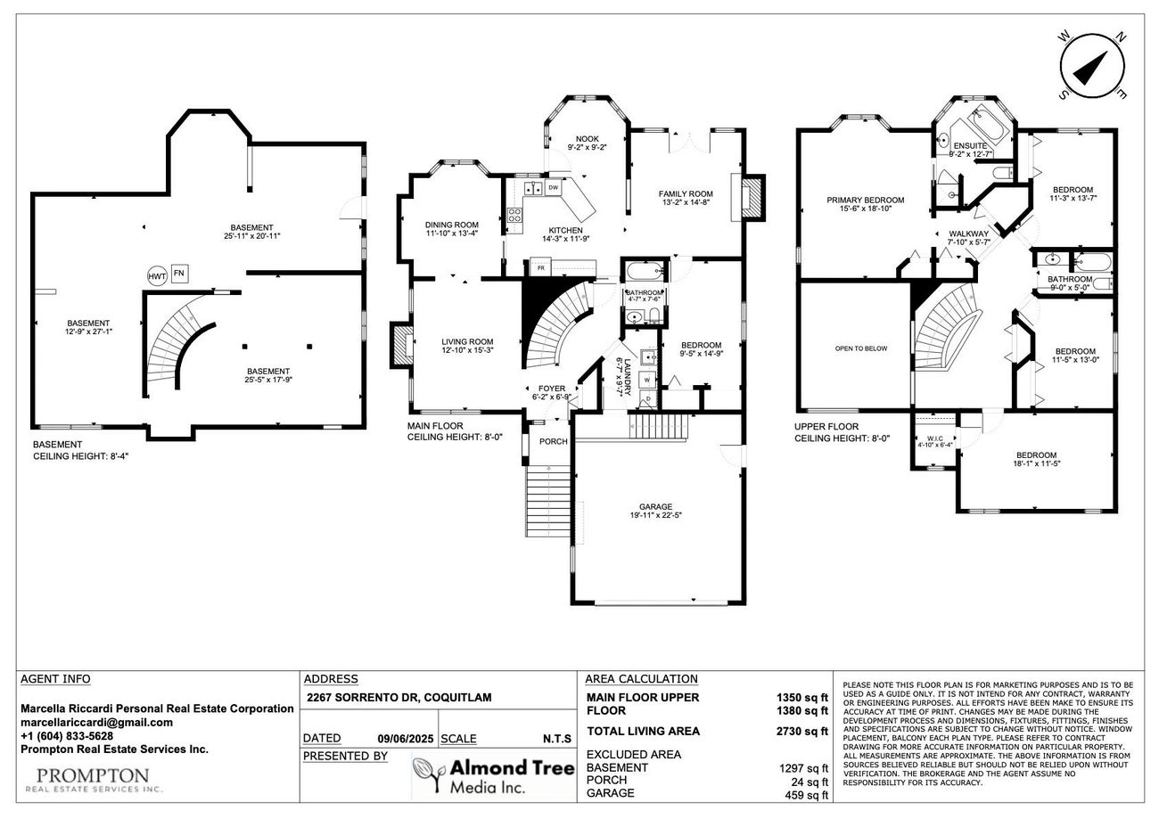 2267 Sorrento Drive - Coquitlam East Single Family Residence for Sale, 5 Bedrooms (R3014473) #2