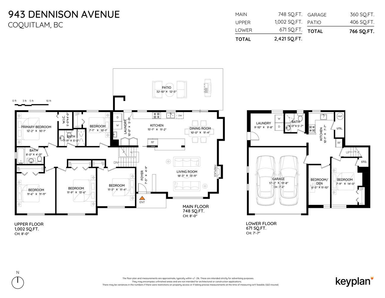 943 Dennison Avenue - Coquitlam West Single Family Residence for Sale, 7 Bedrooms (R3018544) #30