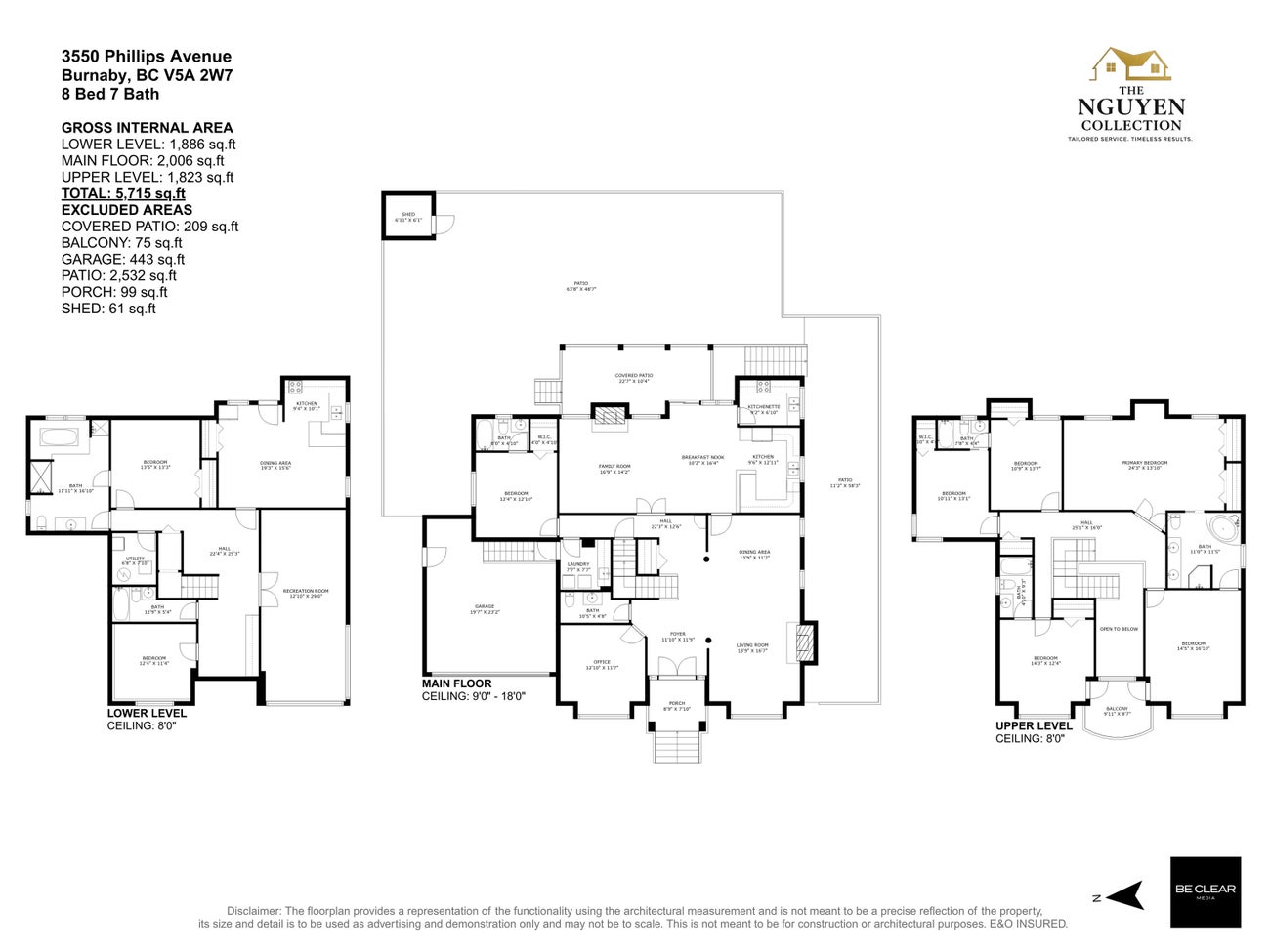 3550 Phillips Avenue - Government Road Single Family Residence for Sale, 8 Bedrooms (R3027139) #40