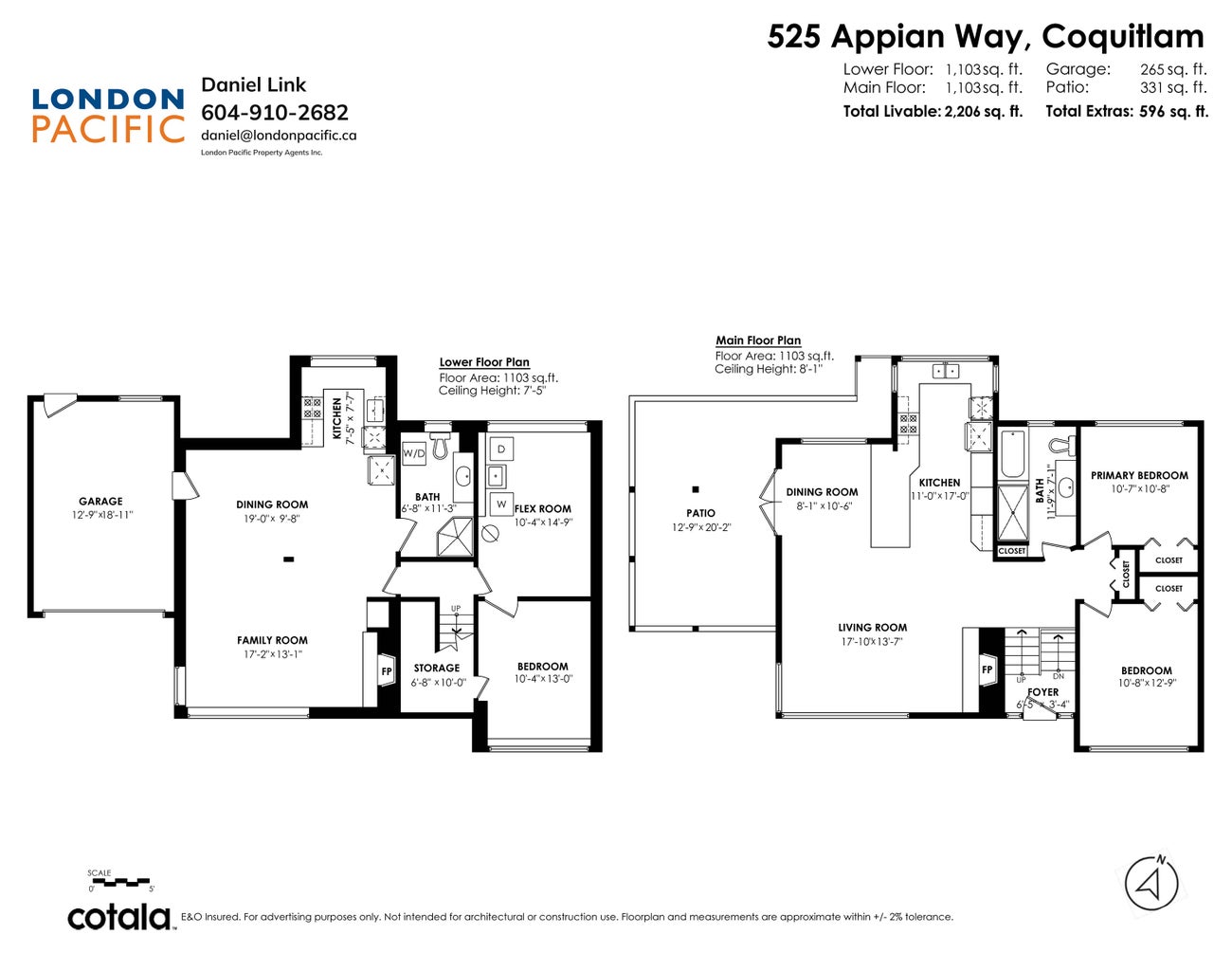 525 Appian Way - Coquitlam West Single Family Residence for Sale, 3 Bedrooms (R3030684) #40