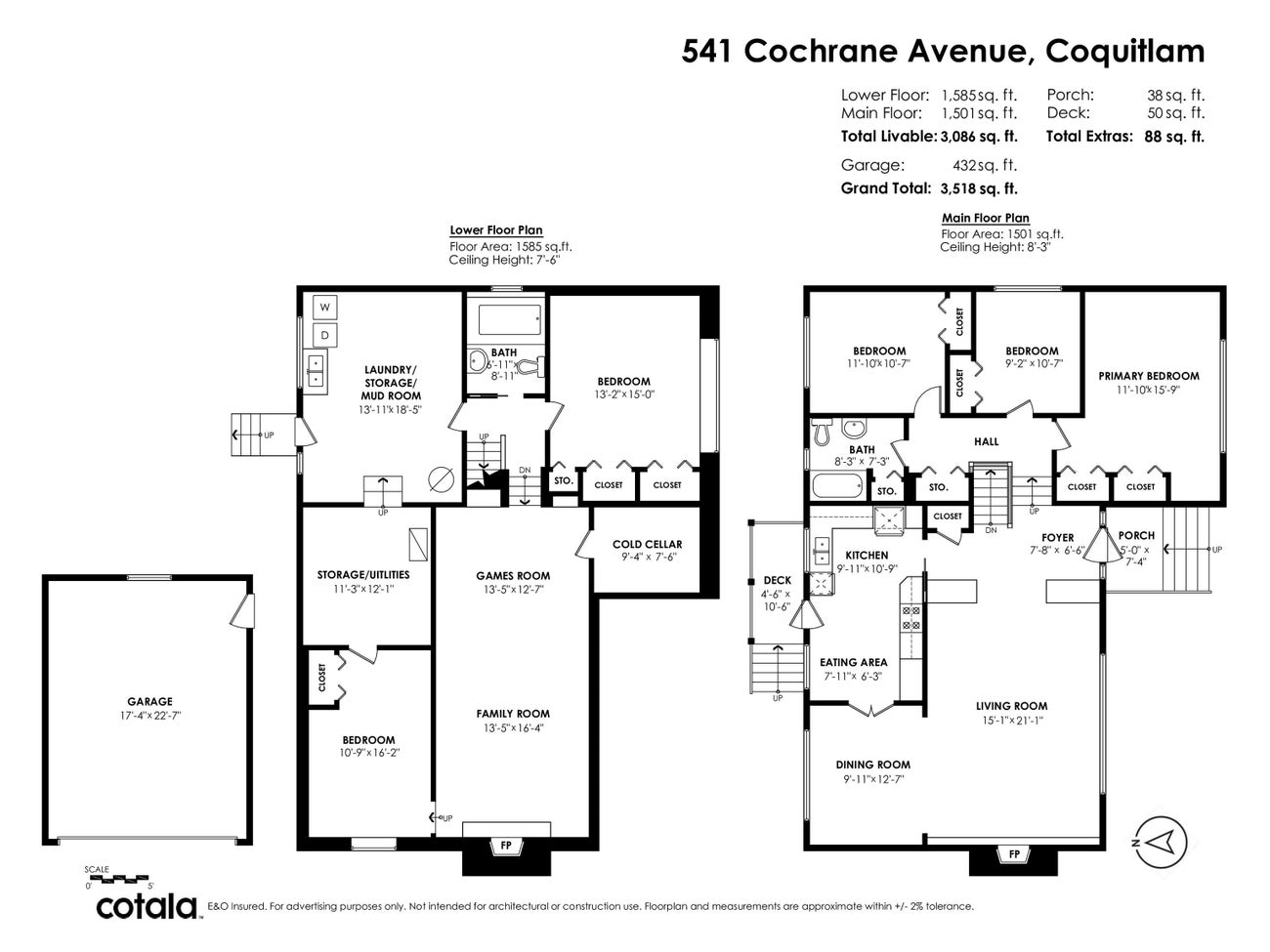 541 Cochrane Avenue - Coquitlam West Single Family Residence for Sale, 5 Bedrooms (R3031817) #39