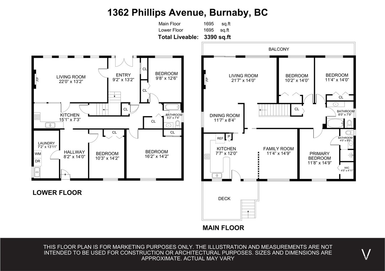 1362 Phillips Avenue - Simon Fraser Univer. Single Family Residence for Sale, 6 Bedrooms (R3031916) #40