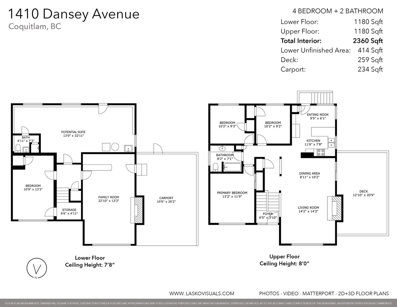 1410 Dansey Avenue - Central Coquitlam Single Family Residence for Sale, 4 Bedrooms (R3035020)# - 40