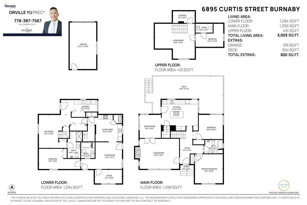 6895 Curtis Street - Sperling-Duthie Single Family Residence for Sale, 5 Bedrooms (R3038435)# - 33