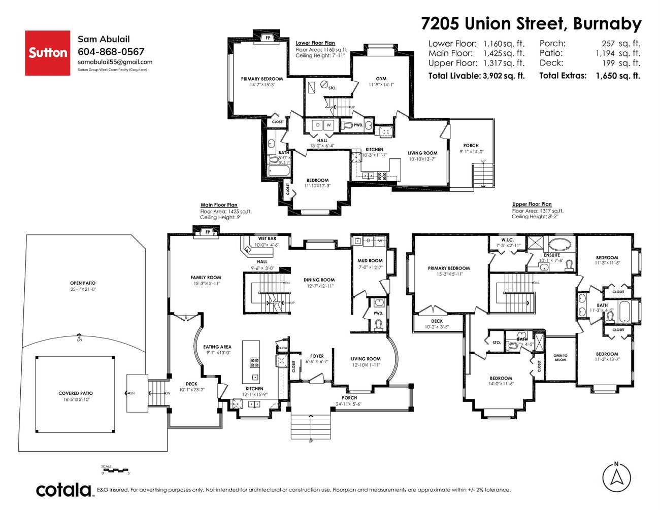 7205 Union Street - Simon Fraser Univer. Single Family Residence for Sale, 6 Bedrooms (R3038549) #36