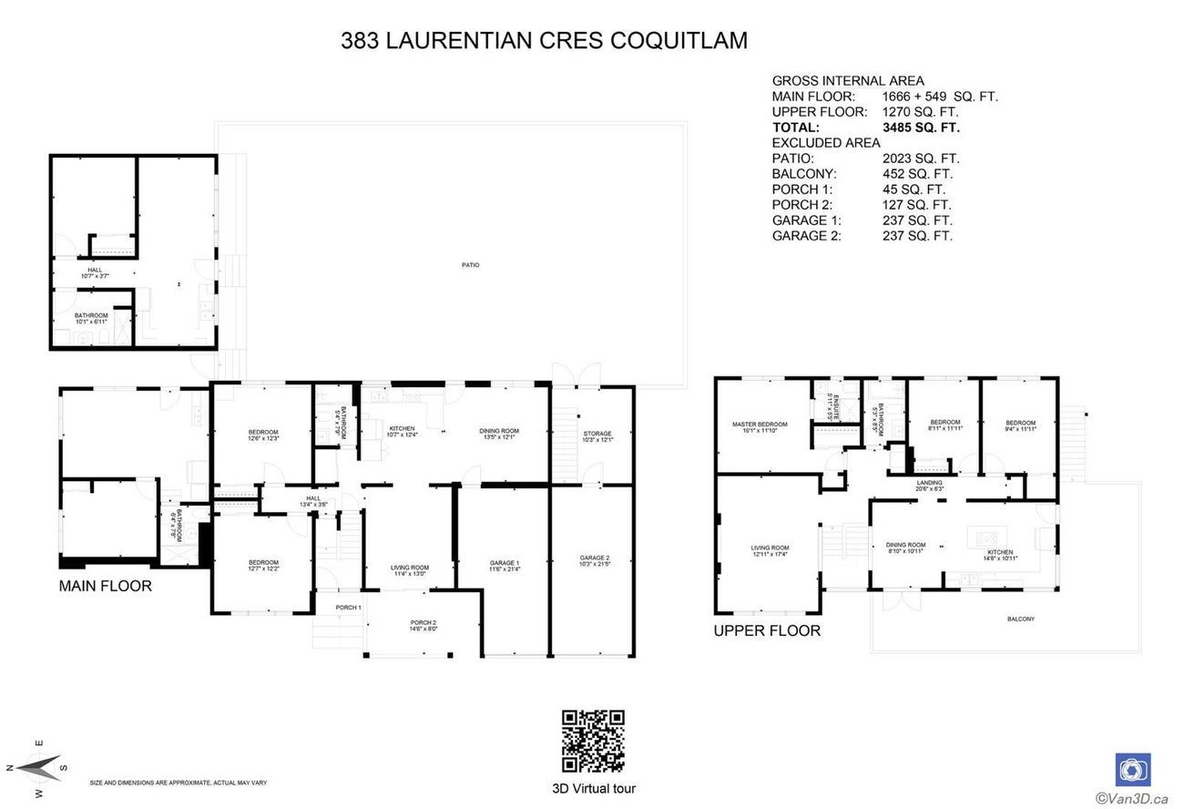 383 Laurentian Crescent - Central Coquitlam Single Family Residence for Sale, 7 Bedrooms (R3042373) #27