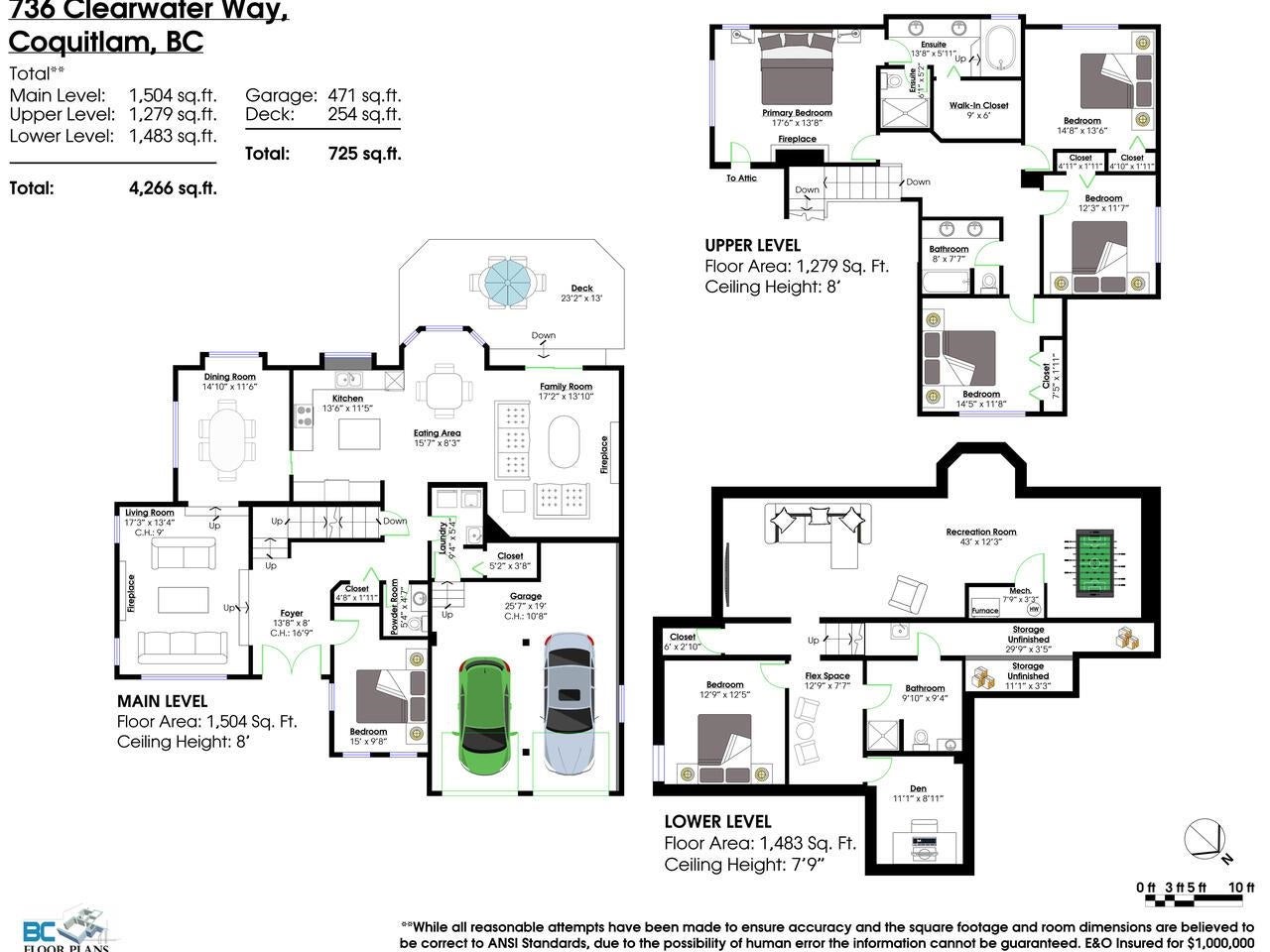 736 Clearwater Way - Coquitlam East Single Family Residence for Sale, 6 Bedrooms (R3044713) #40