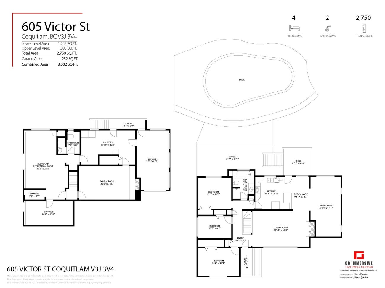 605 Victor Street - Coquitlam West Single Family Residence for Sale, 4 Bedrooms (R3048340)# - 29
