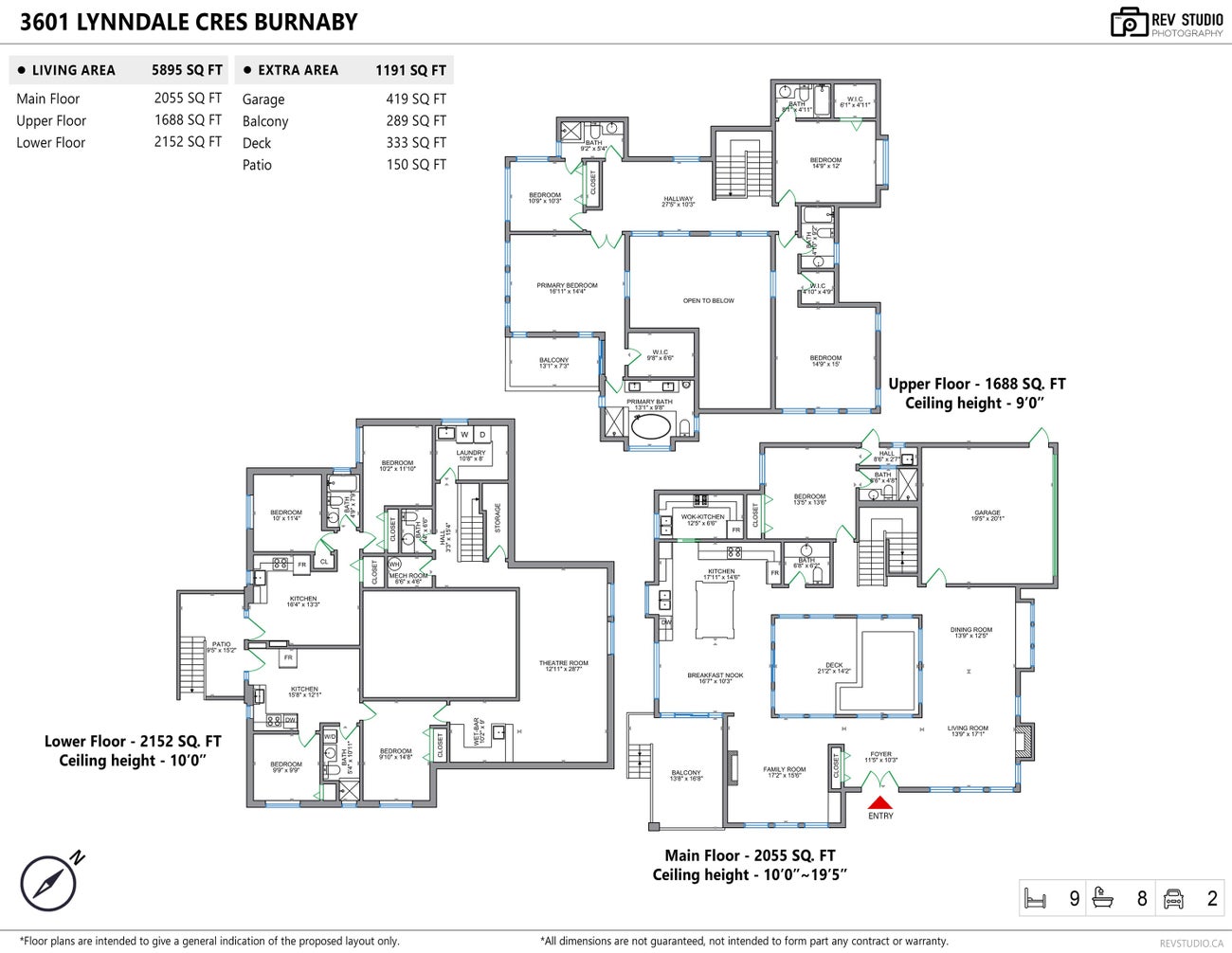 3601 Lynndale Crescent - Government Road Single Family Residence for Sale, 9 Bedrooms (R3051116)# - 40