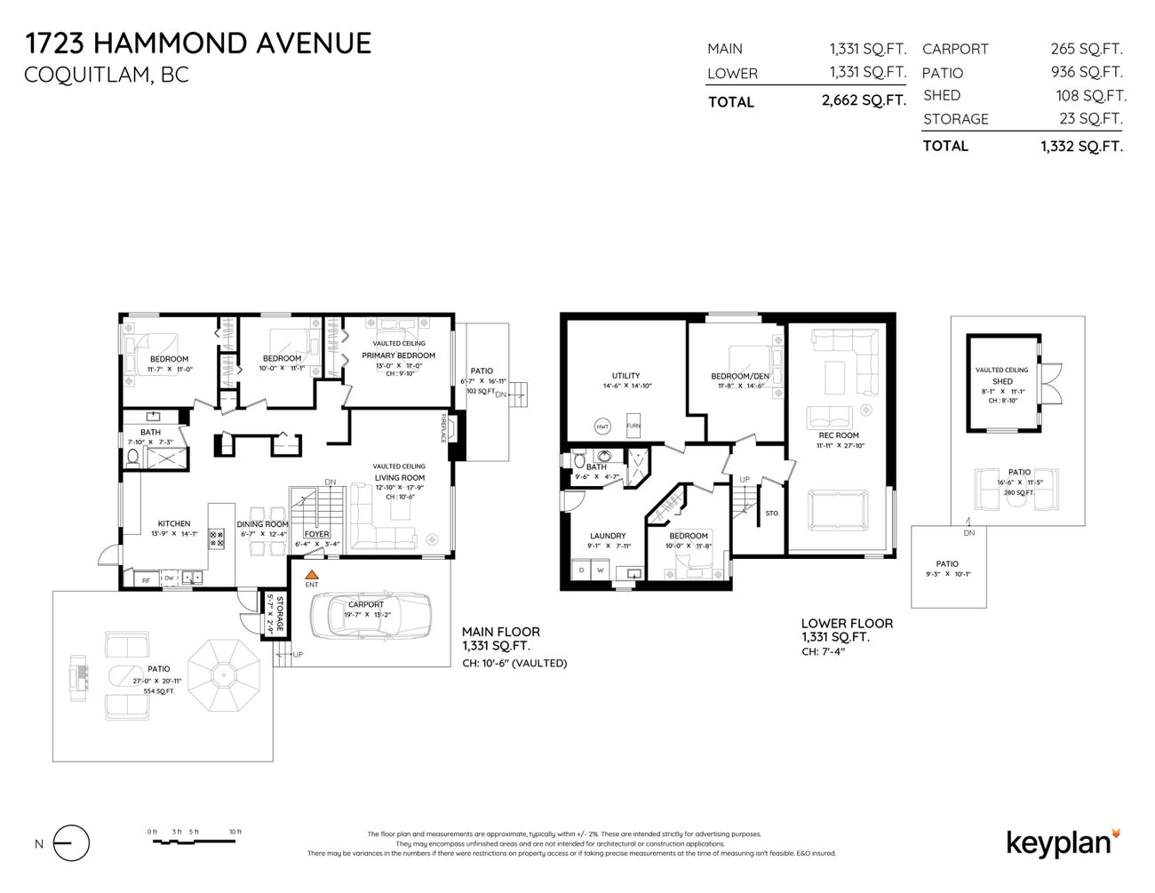 1723 Hammond Avenue - Central Coquitlam Single Family Residence for Sale, 5 Bedrooms (R3051213) #34