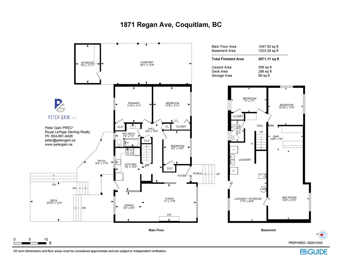1871 Regan Avenue - Central Coquitlam Single Family Residence for Sale, 5 Bedrooms (R3055135) #35