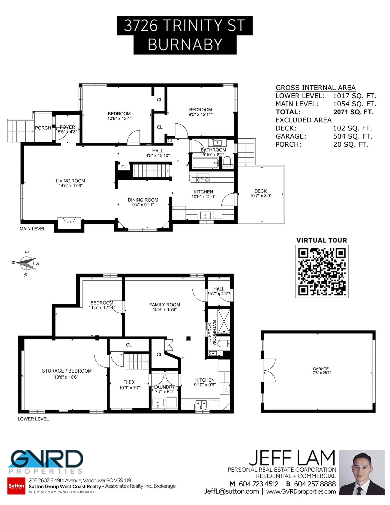 3726 Trinity Street - Vancouver Heights Single Family Residence for Sale, 4 Bedrooms (R3063294)# - 25