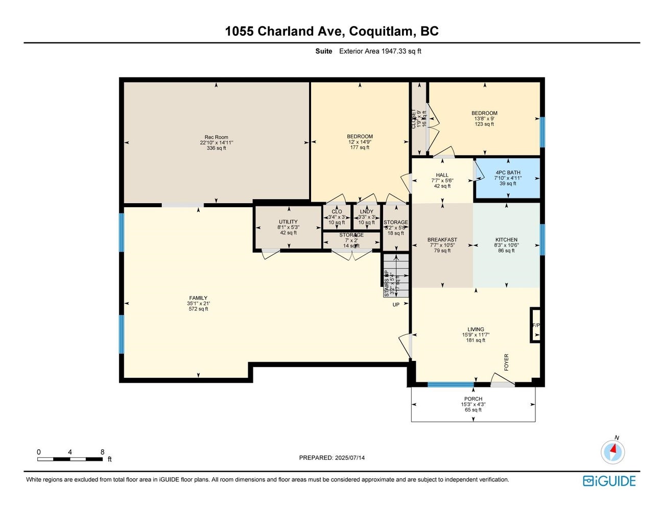 1055 Charland Avenue - Central Coquitlam Single Family Residence for Sale, 8 Bedrooms (R3067994)# - 36