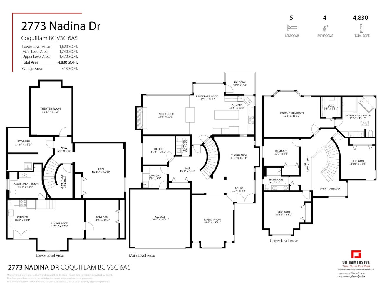2773 Nadina Drive - Coquitlam East Single Family Residence for Sale, 5 Bedrooms (R3069636)# - 40