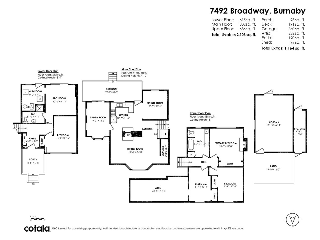 7492 Broadway - Montecito Single Family Residence for Sale, 4 Bedrooms (R3079455)# - 4