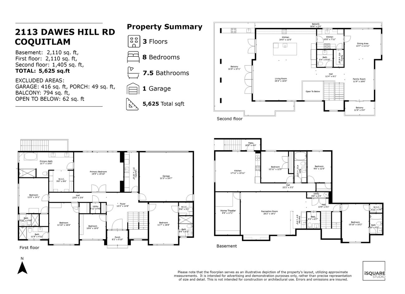 2113 Dawes Hill Road - Central Coquitlam Single Family Residence for Sale, 7 Bedrooms (R3080875)# - 40