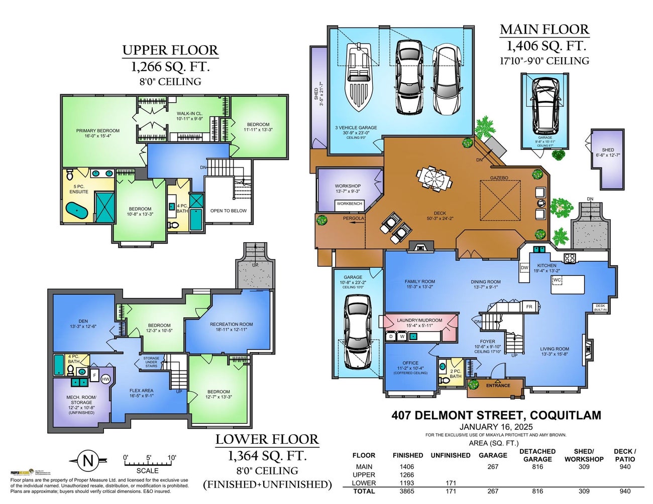 407 Delmont Street - Coquitlam West Single Family Residence for Sale, 6 Bedrooms (R3081097)# - 40