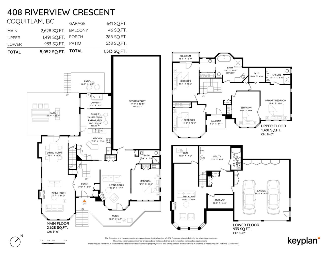 408 Riverview Crescent - Coquitlam East Single Family Residence for Sale, 5 Bedrooms (R3088602)# - 40